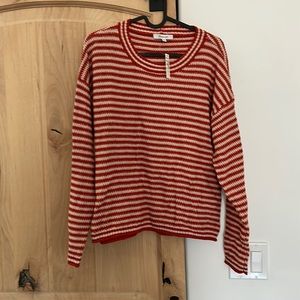 Madewell striped sweater - size medium